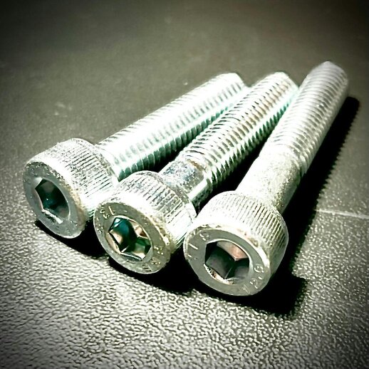 Fixaball M8 Socket Cap Allen Screw Bolt High Tensile 12.9 BZP
