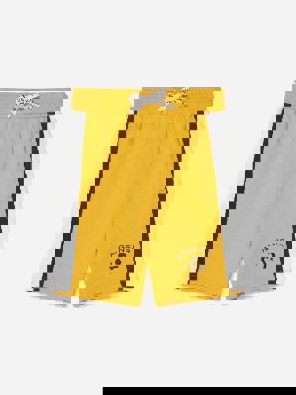 Aigner Boys Logo Bermuda Shorts in Yellow