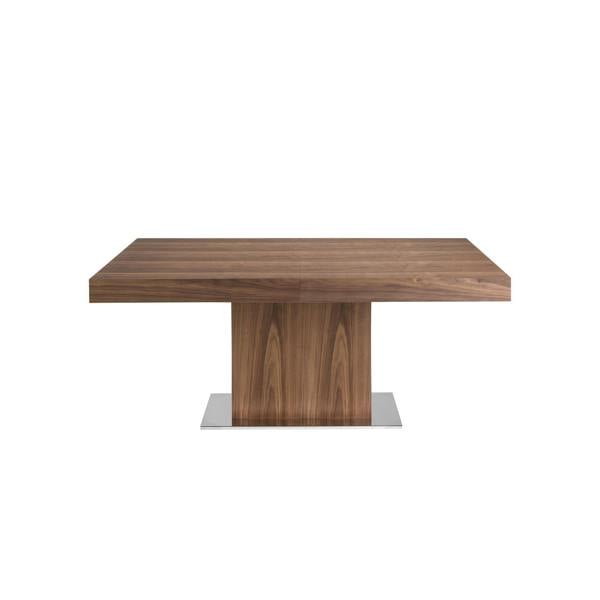Angel Cerdá Rectangular walnut extending dining table 1015
