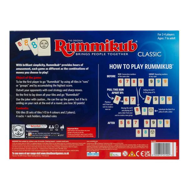 IDEAL Rummikub Game Classic Edition