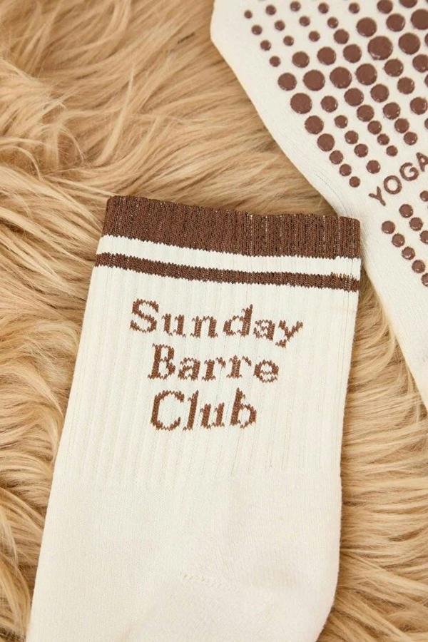 WOVCOR Patterned Non-Slip Yoga Knit Socks