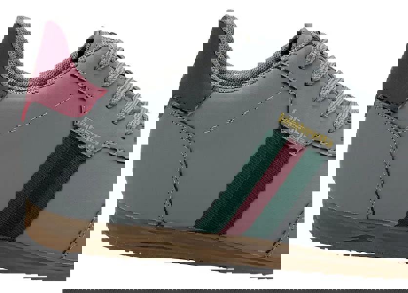 Lambretta Tackle Mens Casual Smart Lace Up Retro Trainers