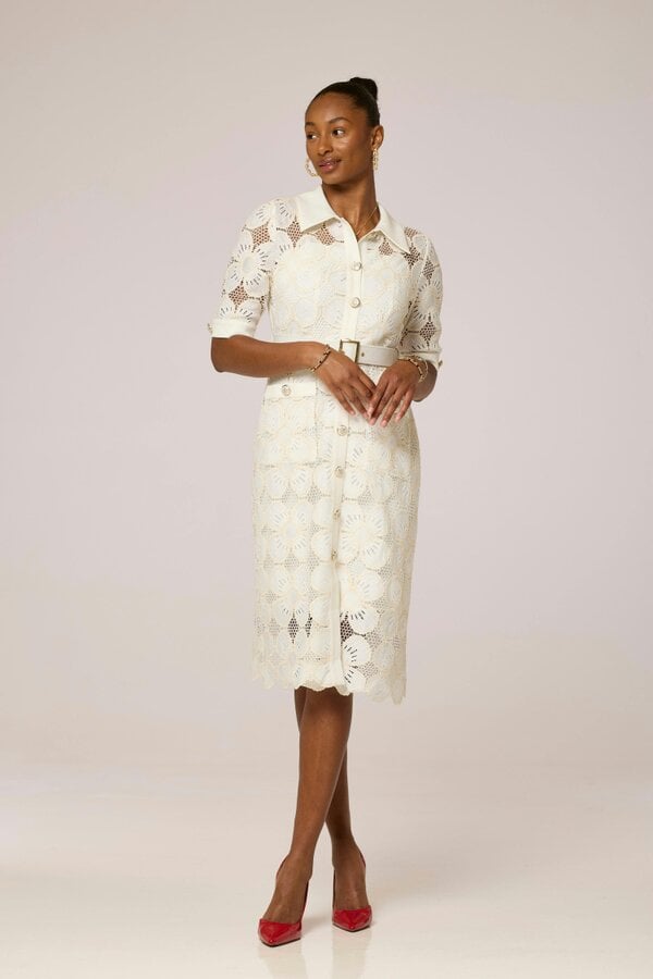 Lioness by TF Ivory Lace Dress