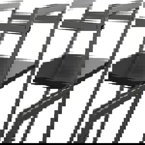 Dorel Home Weston Plant Stand with 3 Shelves Black/Oak