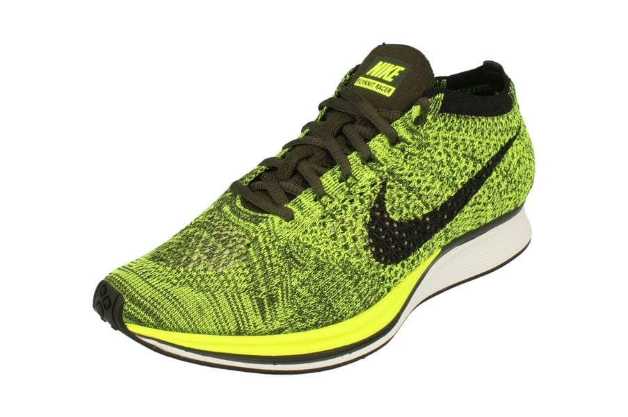 Nike Flyknit Racer Unisex 526628  731 - Volt Black Sequoia 731 - Photo 0