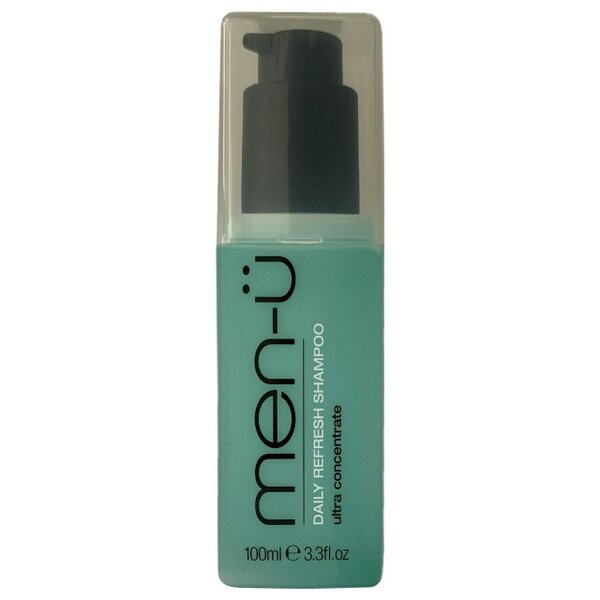 men-ü men-u Ultra Concentrate Daily Refresh Shampoo 100ml + Citrus Mint Shower Gel 100ml