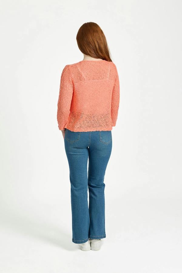 Mudflower Popcorn Knit Shrug