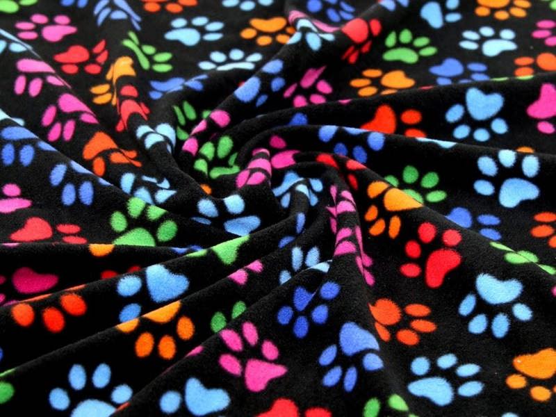 Minerva Core Range Polar Fleece Fabric - Animals Design Dressmaking Fabric, 150 cm / 60" Wide - per metre