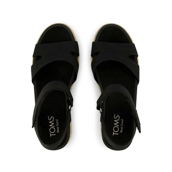 Toms ALANA Ankle Strap Sandals   in  Black