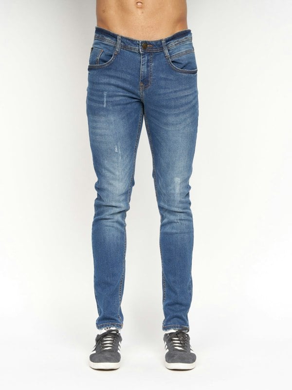 Duck and Cover Tranfold Slim Fit Jeans Stone Wash