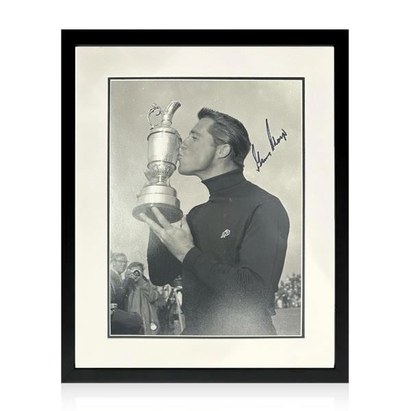 Gary Player Signed 16x12 Image Deluxe Mount Frame