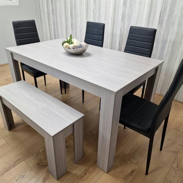 Kosy Koala Dining Table Set with 4 Chairs Dining Room, Kitchen table set of 4, and Bench