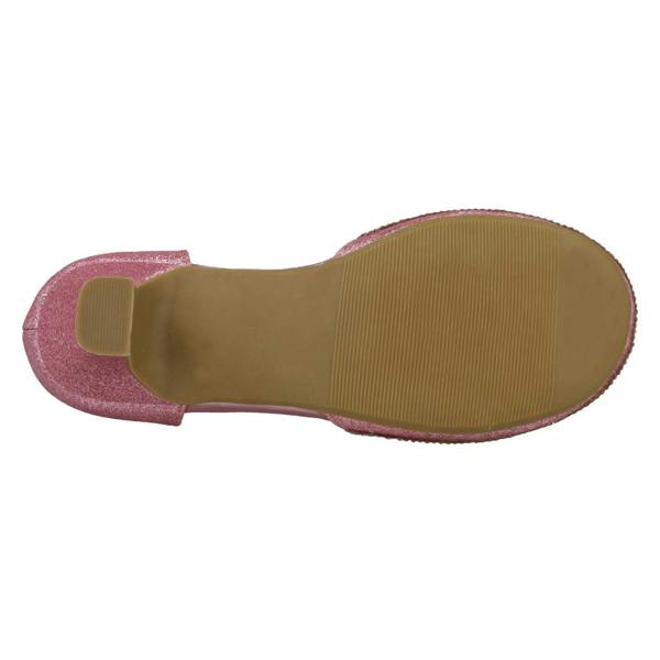 Spot On Girls Spot On Mid Heel Glittery Shoes H3082