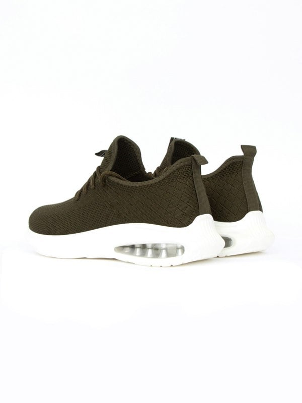 Crosshatch Trevel Trainers Olive