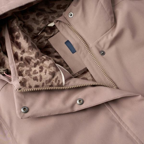 Regatta Womens/Ladies Ramona Leopard Print Insulated Waterproof Jacket - Mocha - 