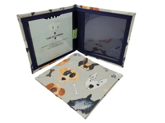 Made in the Mill Blue Badge Permit Holder - Portrait Pups