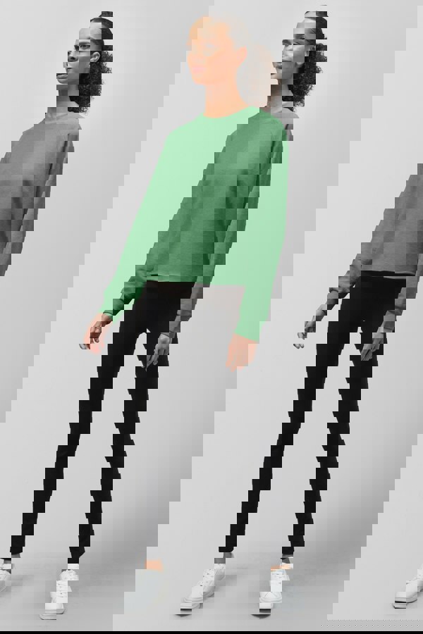 ENORSIA Raw Edge Sweatshirt