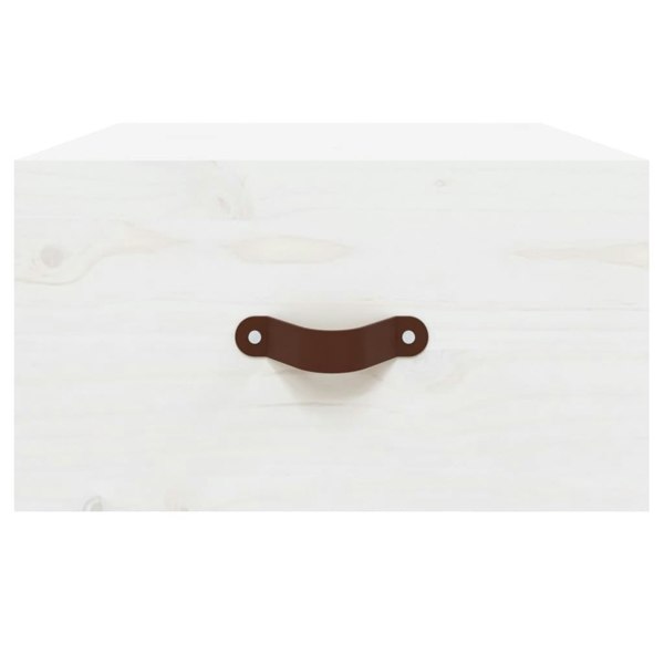 Berkfield Wall-mounted Bedside Cabinets 2 pcs White 40x29.5x22 cm