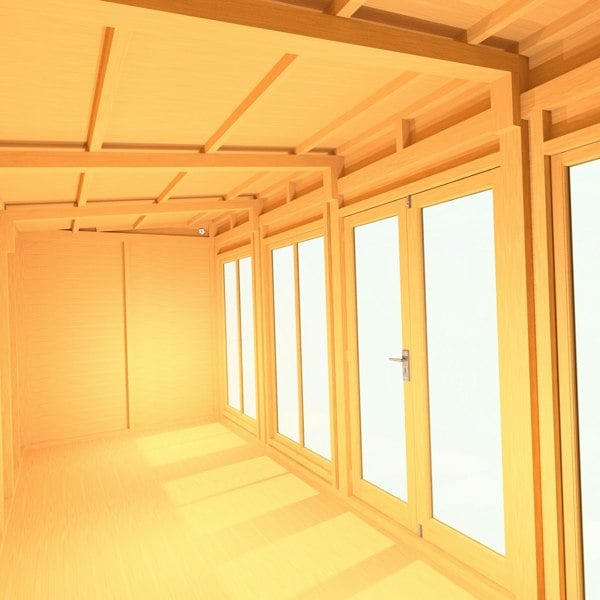 Shire Lela 16x6 Summerhouse - Best Shed