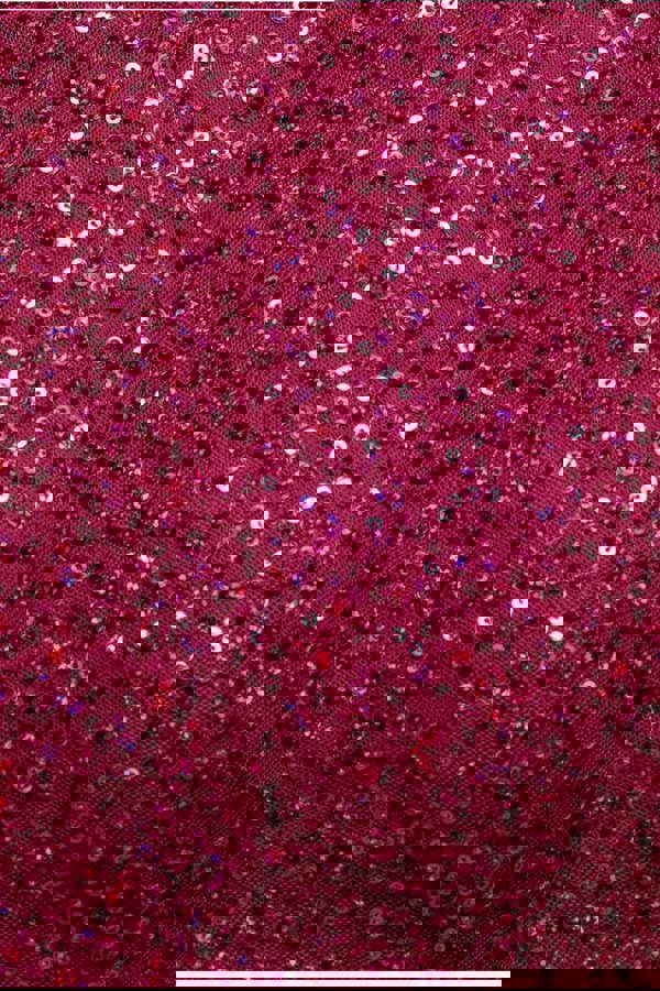 Cowl Back Sequin Maxi - Burgundy DR3191