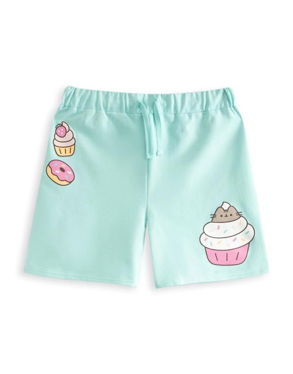 Pusheen Girls Grey Sweet Bubble T-Shirt and Shorts Set