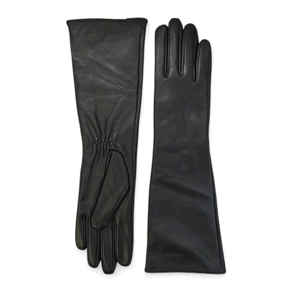 Infinity Leather Women’s Genuine Sheepskin Leather Elbow Length Gloves
