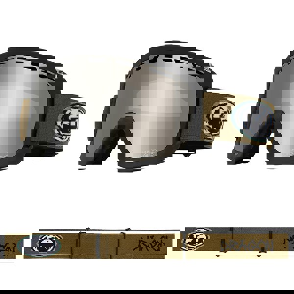 Dragon D1 OTG - Old Skool with Lumalens Silver Ionized & Lumalens Amber Lens