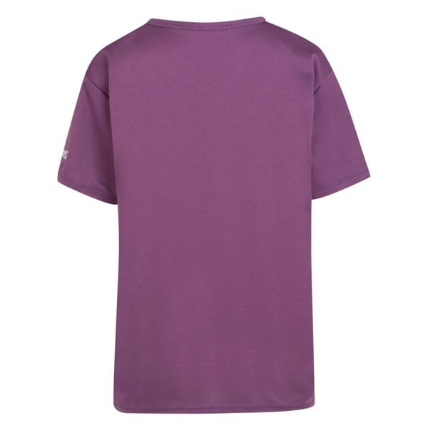 Regatta Childrens/Kids Alvardo VIII Photograph T-Shirt - Sunset Purple