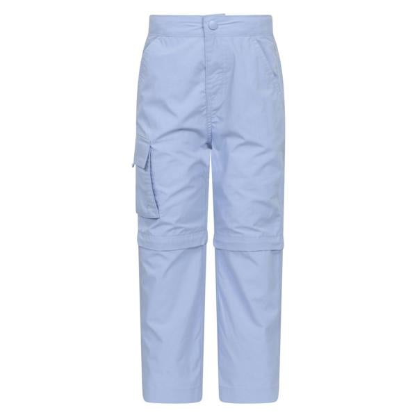 Mountain Warehouse Childrens/Kids Zip-Off Active Trousers - Lilac - 