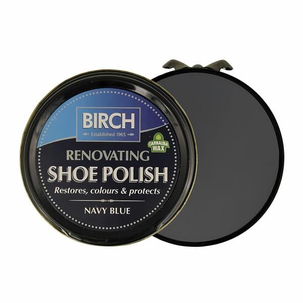 BIRCH Renovating Shoe Polish - Restores Colour and Nourishes Leather 50ml