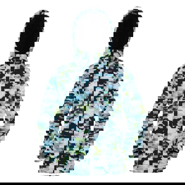 Mountain Warehouse Childrens/Kids Exodus Printed Water Resistant Soft Shell Jacket - Charcoal