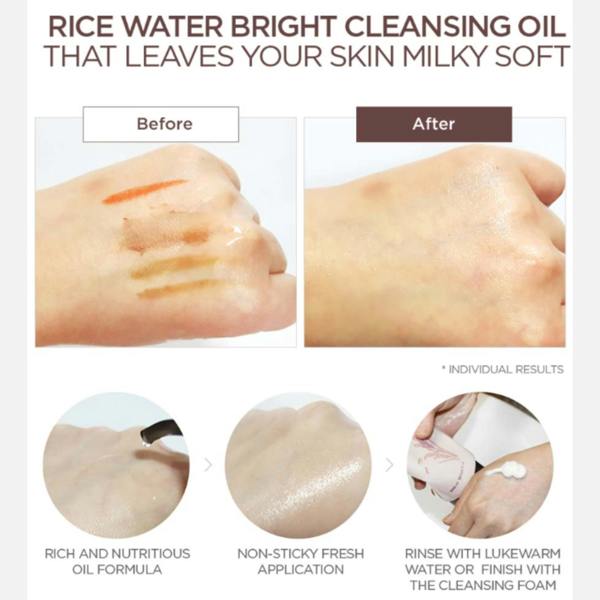 THE FACE SHOP Rice Water Bright Rich Cleansing Oil 150ml