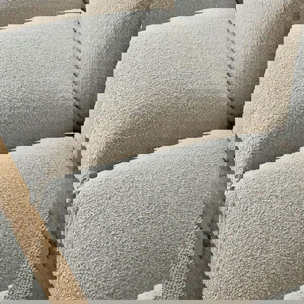 Isabella Two Seater, Three Seater Sofa, Boucle Or Velvet, White-Weilai Concept-Weilai Concept