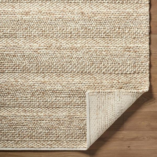 Livabliss Tahoe II-Hand Woven Tan Beige Brown Wool Global Rug