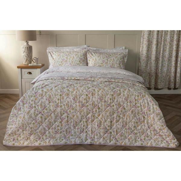 Belledorm Kira Floral Bedspread - Multicoloured - 