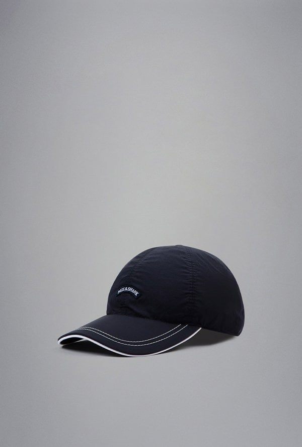 Paul & Shark Men's Baseball Cap with Moon Badge - Navy