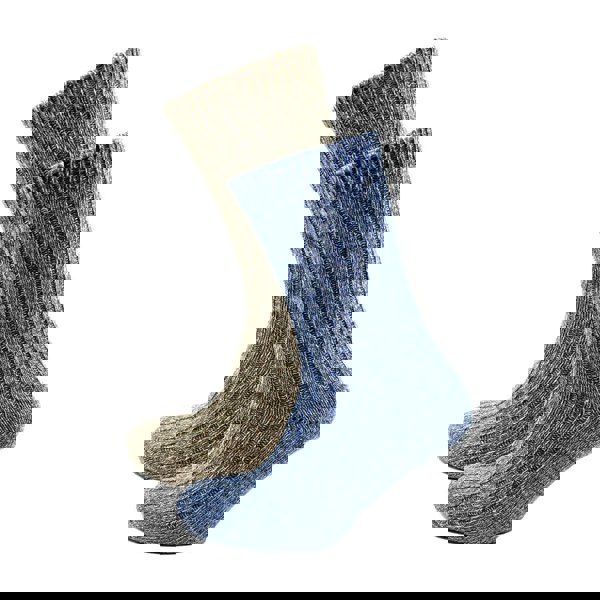 Heritage Traditions Women's Merino Wool Walking Socks - 2 Pack