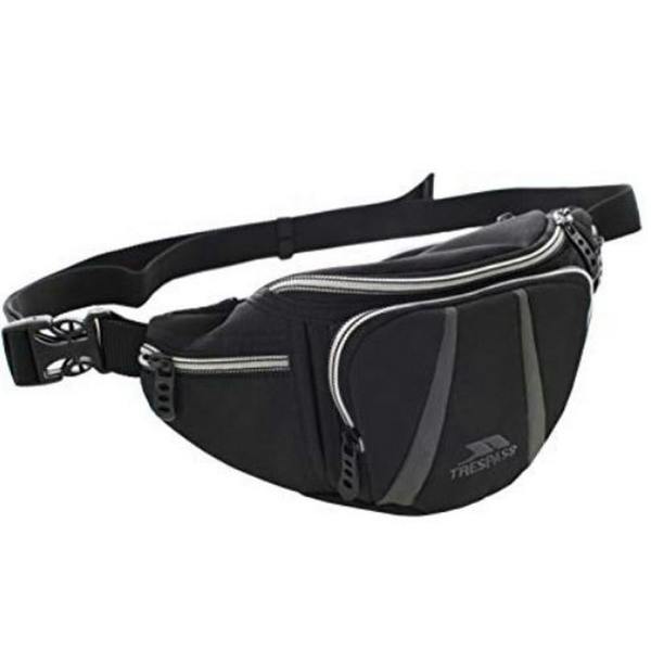 Trespass Dax Bumbag / Waistbag / Hippack (2.5 Litres) - Black - 