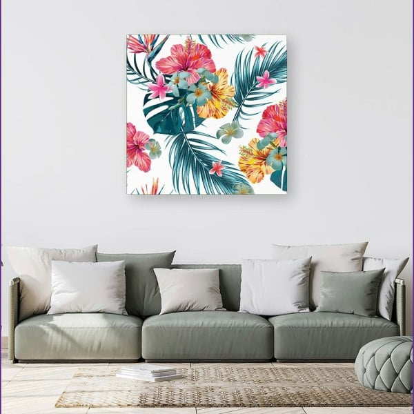 Warren Reed Spring Summer Flowers Canvas