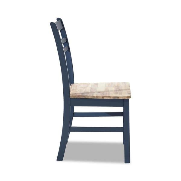 Statement Furniture Florence Wooden Chair Country Style with Acacia Wood Seat