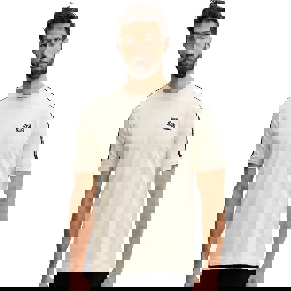 Emporio Armani EA7 EA7 Emporio Armani Logo Series Tape T-Shirt Almond Milk