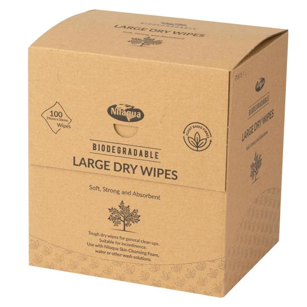 biodegradable dry wipes