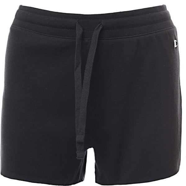 Champion Womens Champion Ribbed Shorts in Black