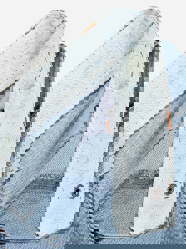 Stella McCartney Kids Stella McCartney Girls Logo Jeans in Blue