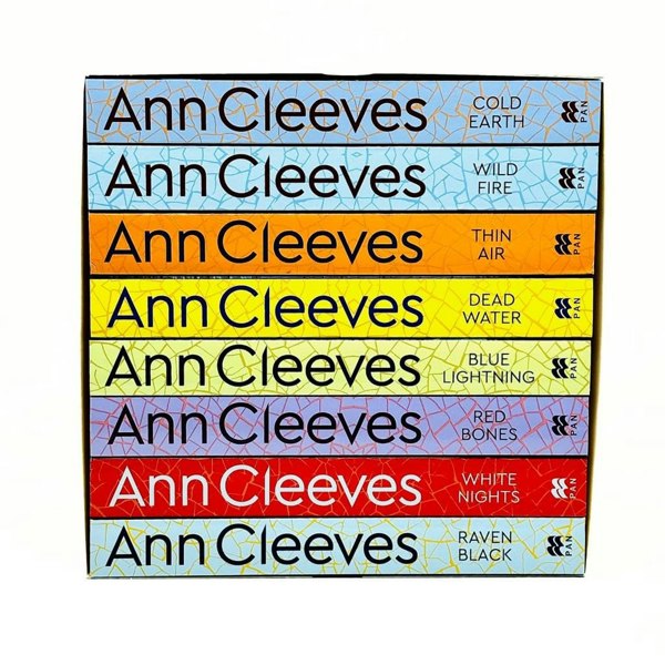 Macmillan Ann Cleeves Shetland Series Collection 8 Books Set Book 1-8