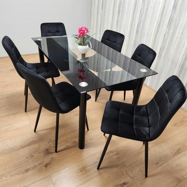 Kosy Koala Dining Table Set with 6 Chairs Dining Room, and Kitchen table set of 6