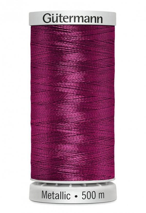Gutermann Sulky Metallic Embroidery Thread 500m Polyamide, Polyester Thread Suitable For Embroidery