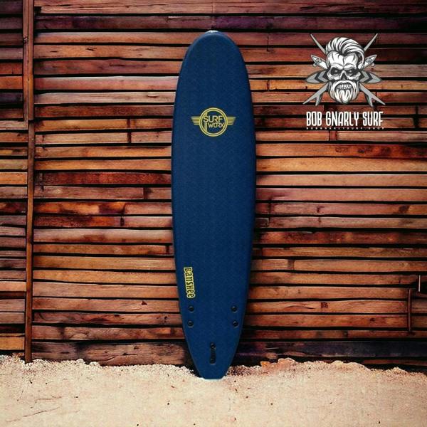 Surfworx Banshee Mini Mal Soft Surfboard 7ft 6 Midnight Blue 7'6