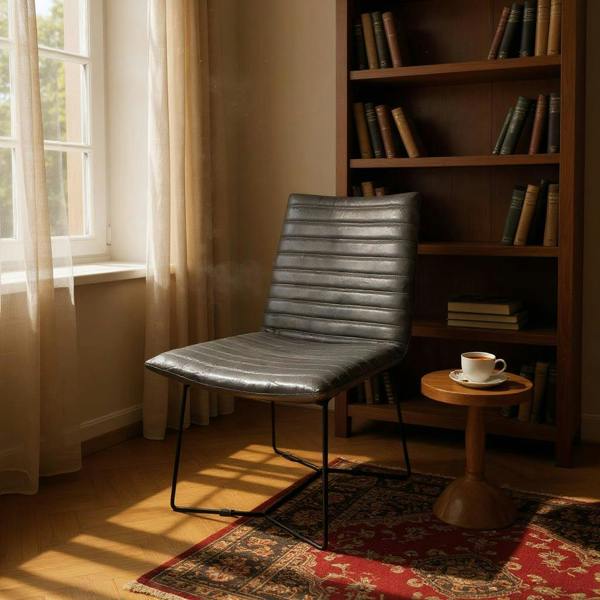 86CM LEATHER CHAIR