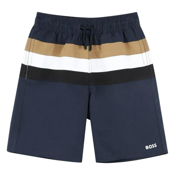 Boss Boys Regular Swim Shorts - Navy - 